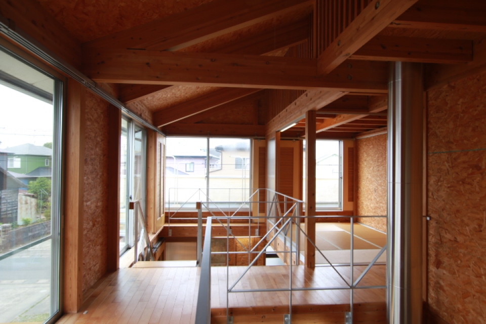 まるでツリーハウスの様な感覚