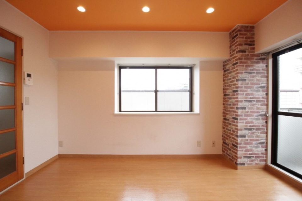 ダウンライトですっきり空間。