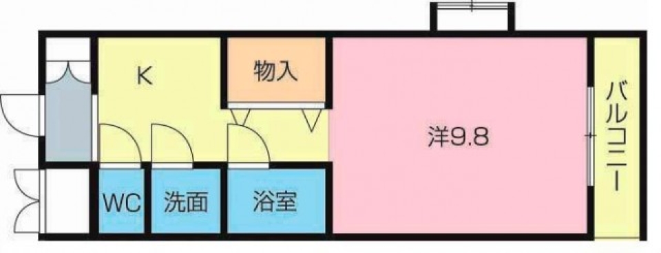 Yellow & Orangeの間取り図