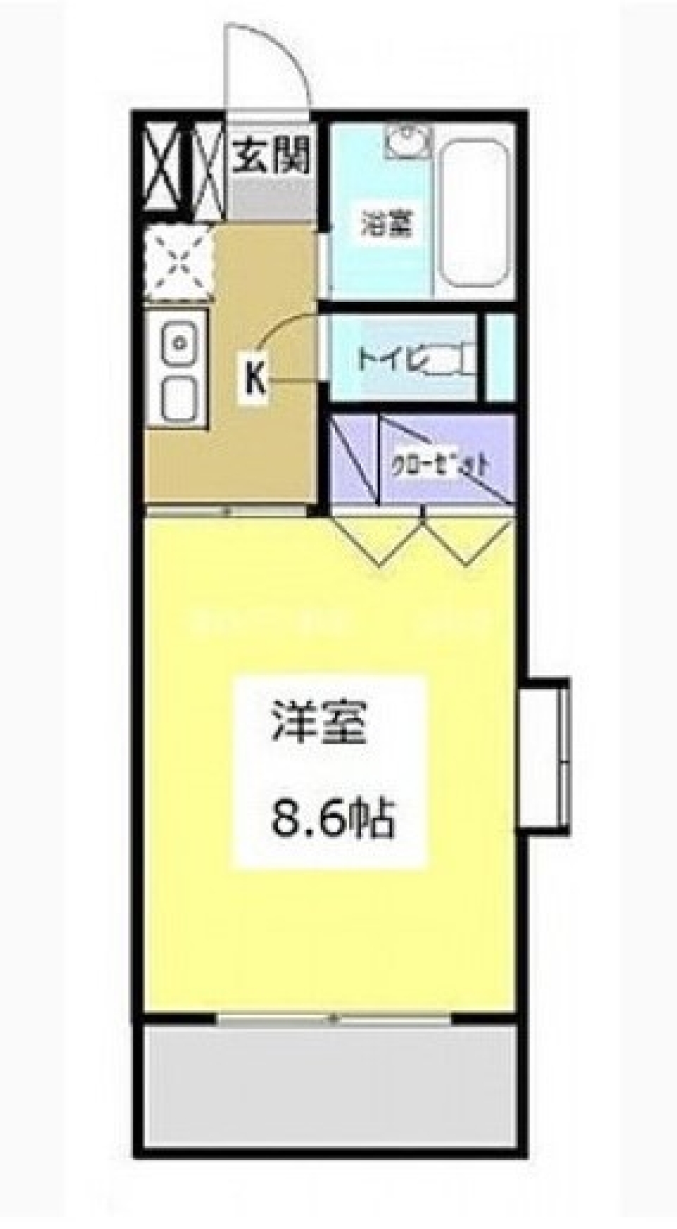 ひとり暮らし、始めませんか？の間取り図