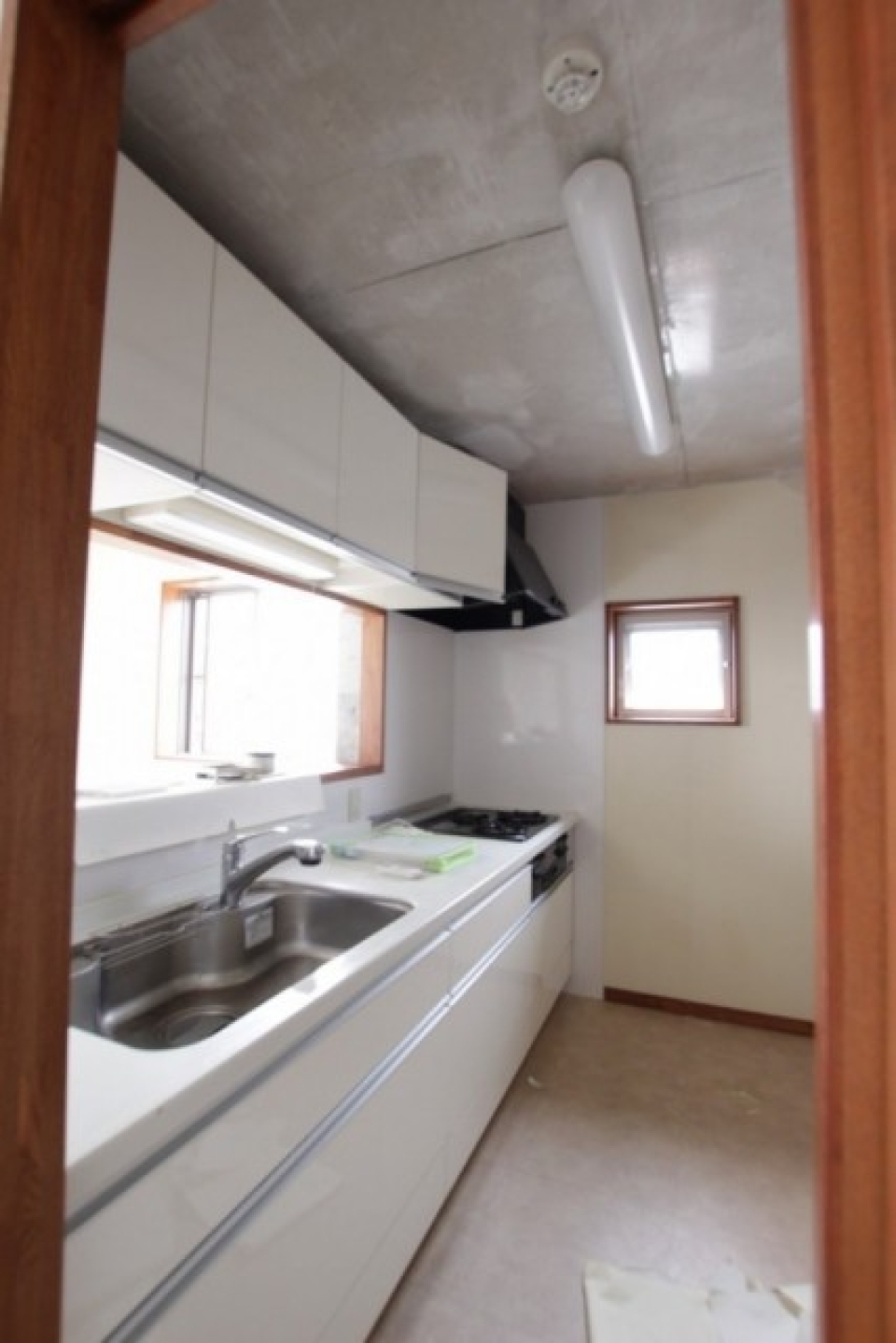 キッチンはシンプルにホワイト