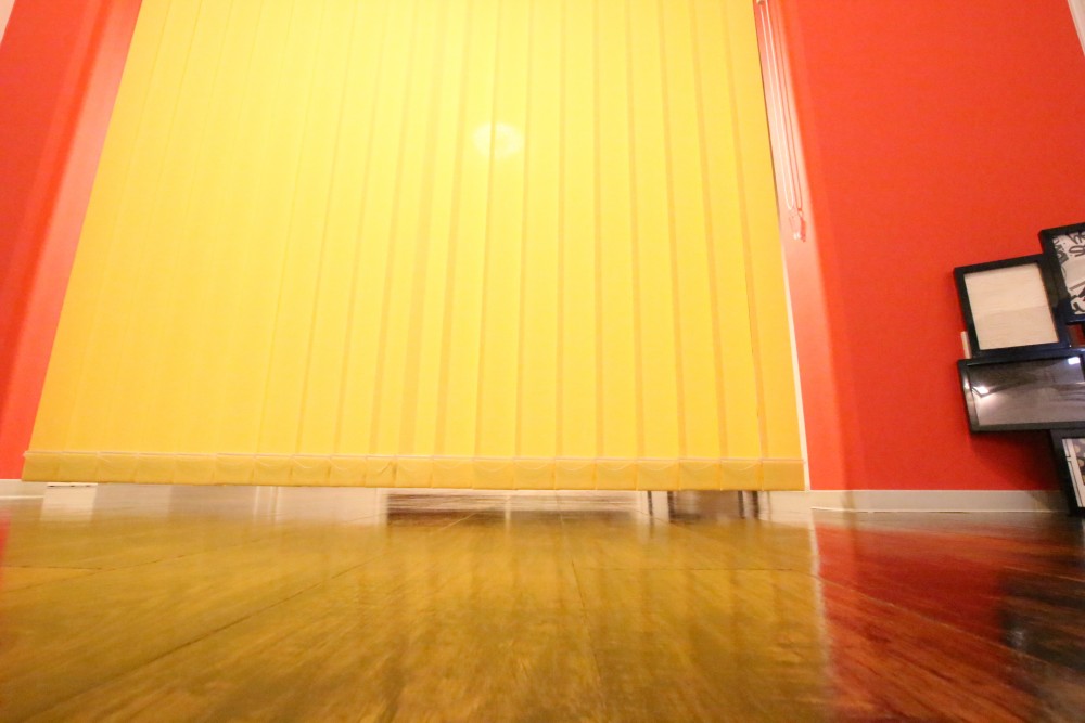 さすがに派手すぎる、赤&times;黄の組み合わせ。