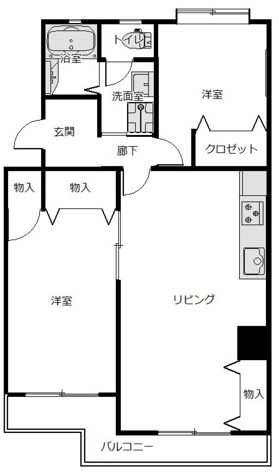 COUNTRY MODERN  LIFEの間取り図