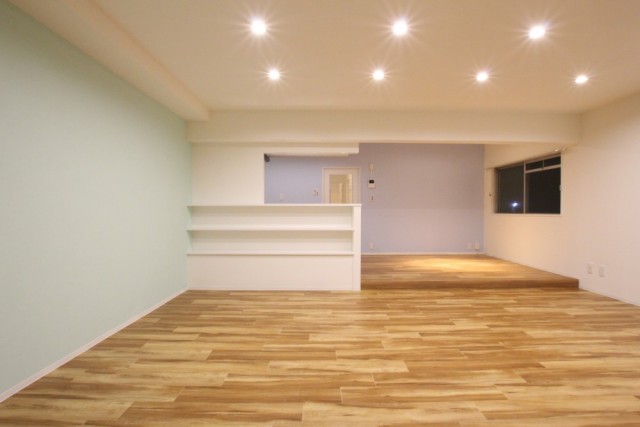 わぁっ！と驚く広さ20帖のLDK。