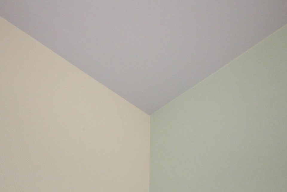 3色の壁紙をどアップで。