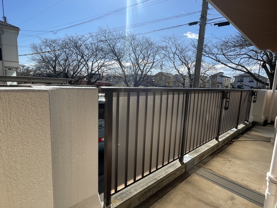 バルコニーからもお花見できます