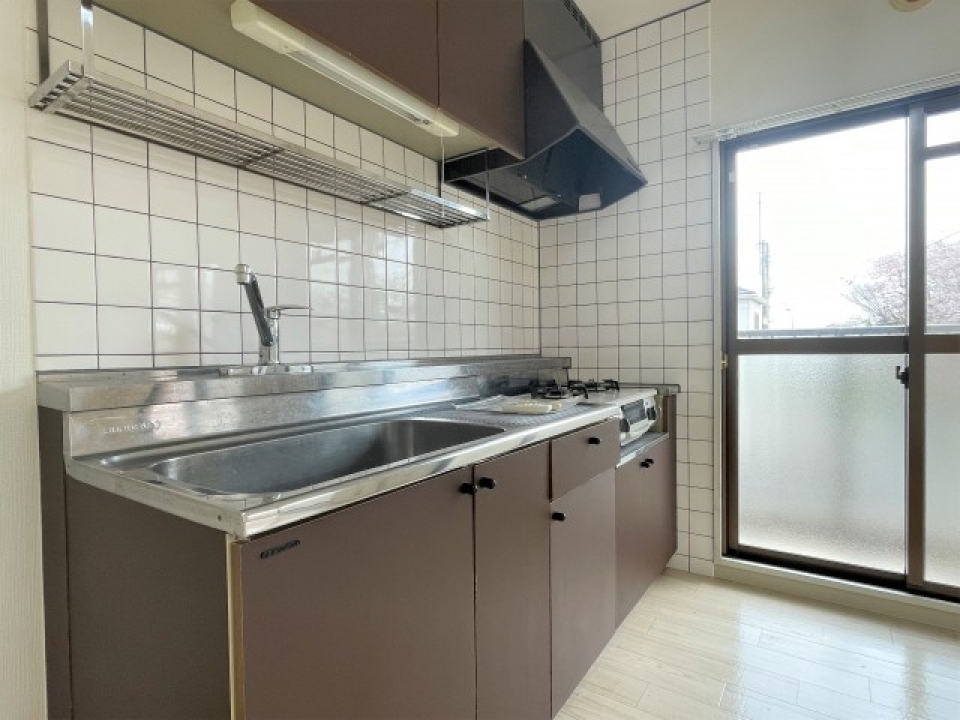 キッチン。コンロ付きです。