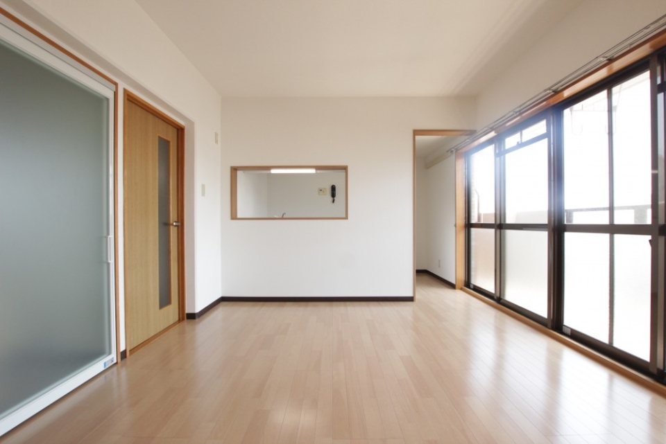 リビングの人には料理が見えない安心感。