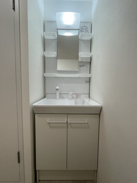 洗面所のようす。