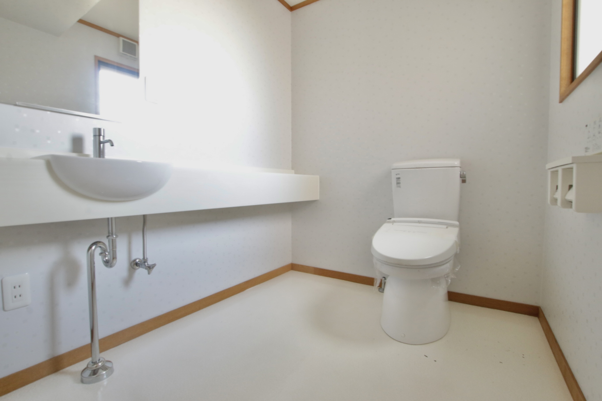 トイレもなんと広い