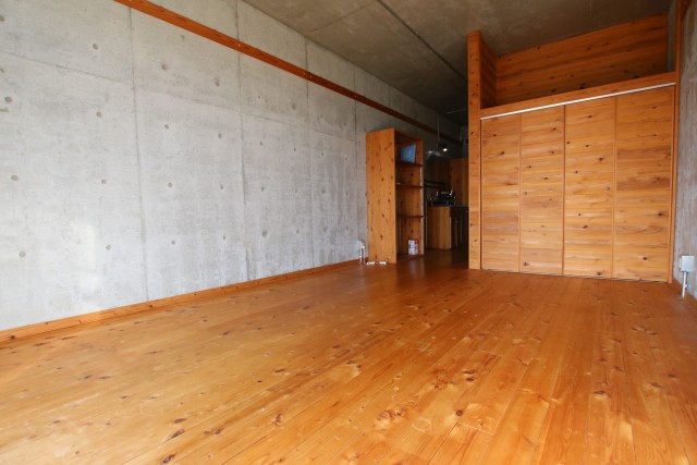 天井が高いのでとても広く感じます