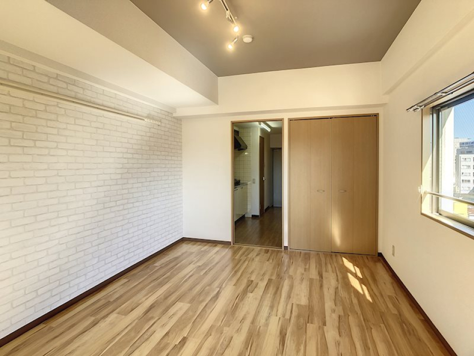 アクセントクロスもいい感じ。