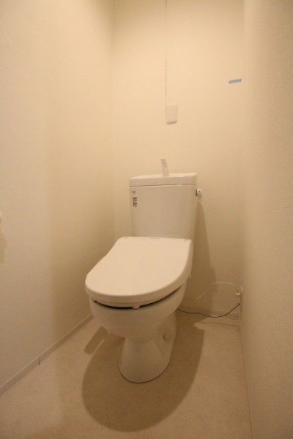 清潔感のあるトイレ。