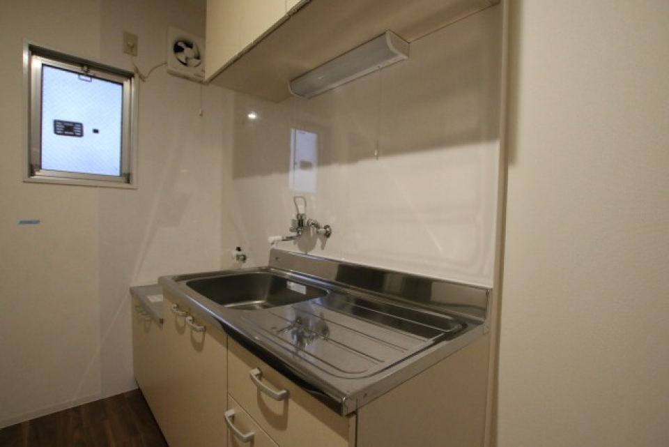 シンプルだけど、使い勝手の良いキッチン。