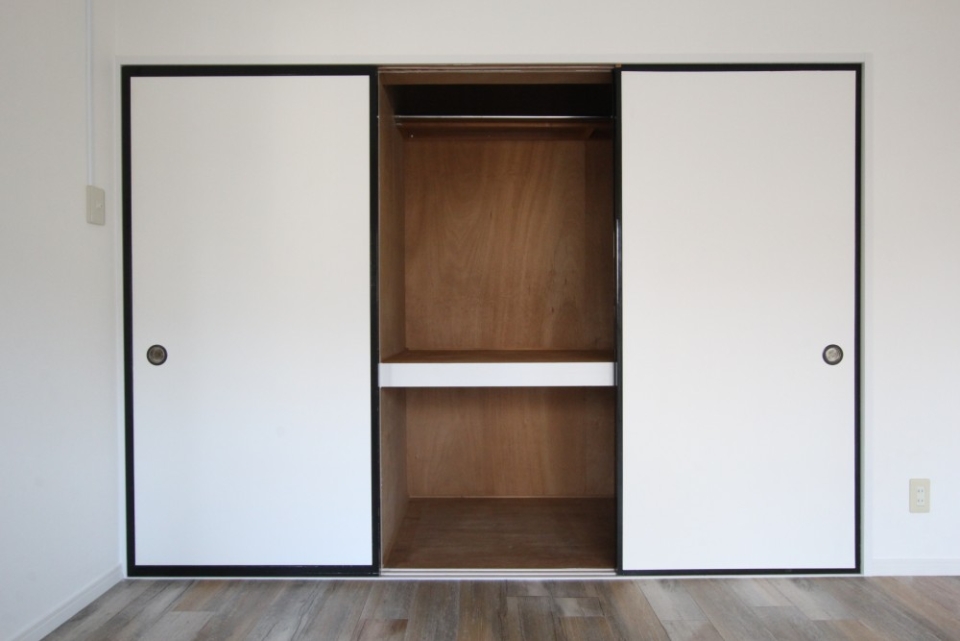 収納スペースも完備