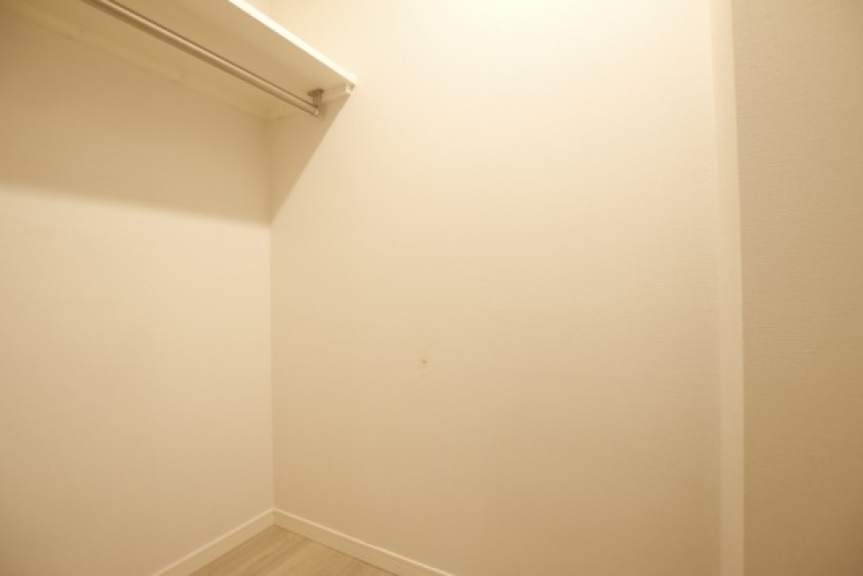 ウォークインクローゼットがついてます！