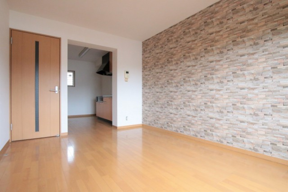 キッチンが奥にあります！