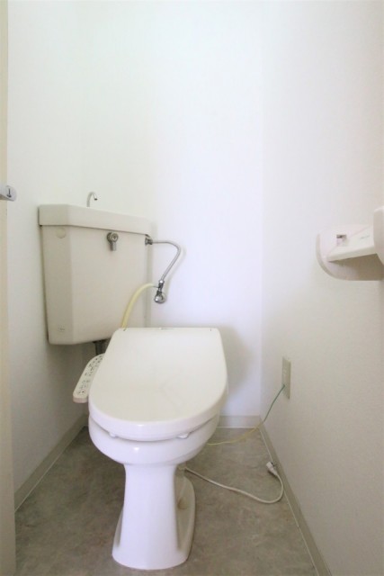 トイレはレトロな感じ