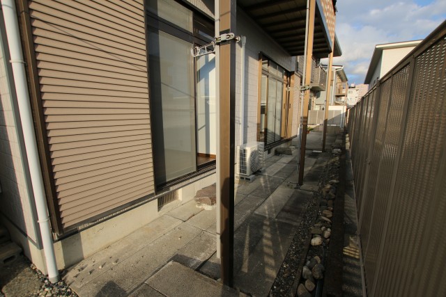 テラスの陽当たりも悪くありません！