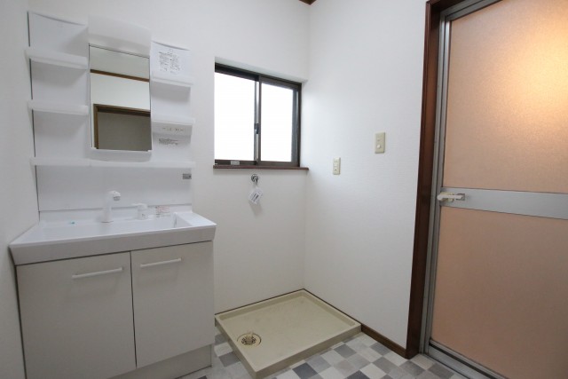 洗面所のようす。