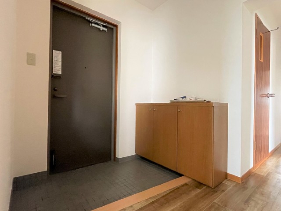 玄関も広々スペース