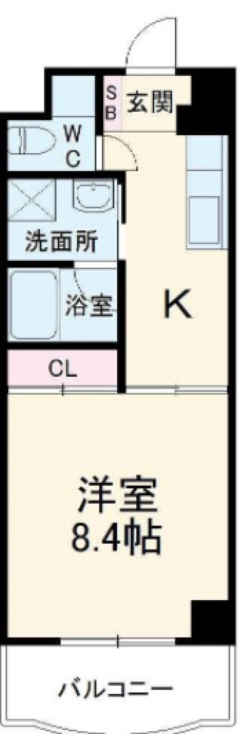 最高の一人暮らしをの間取り図
