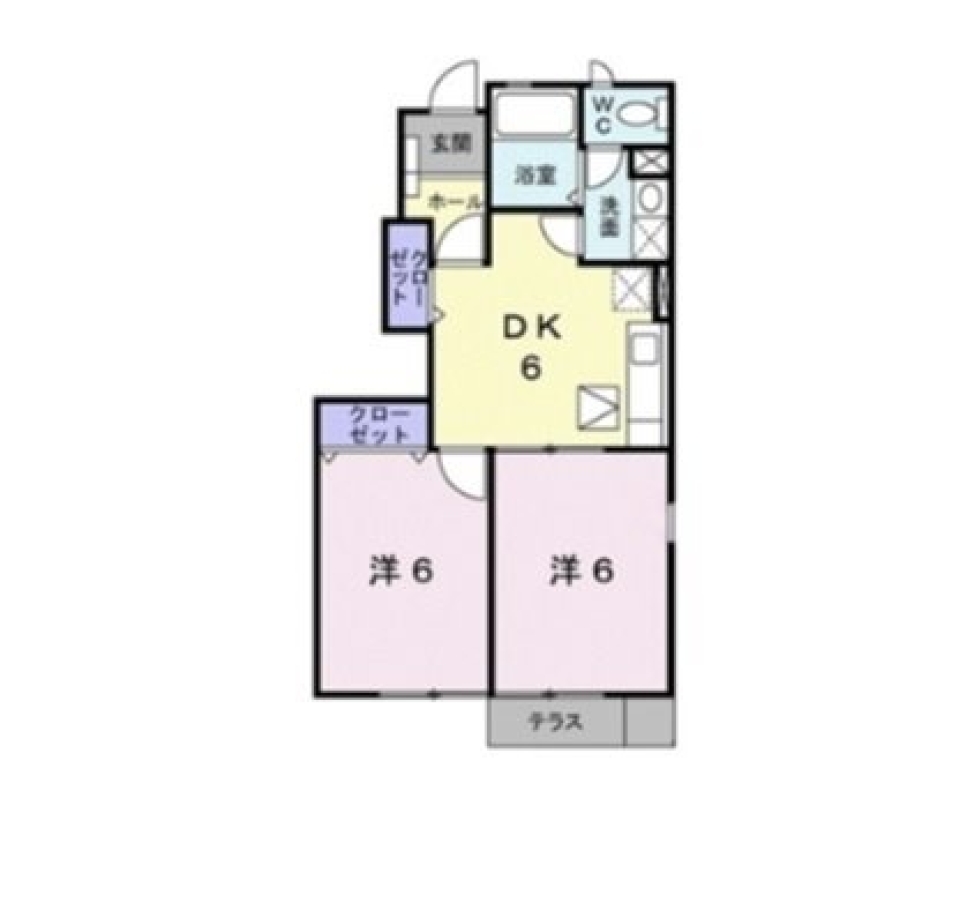 穏やかに暮らすの間取り図