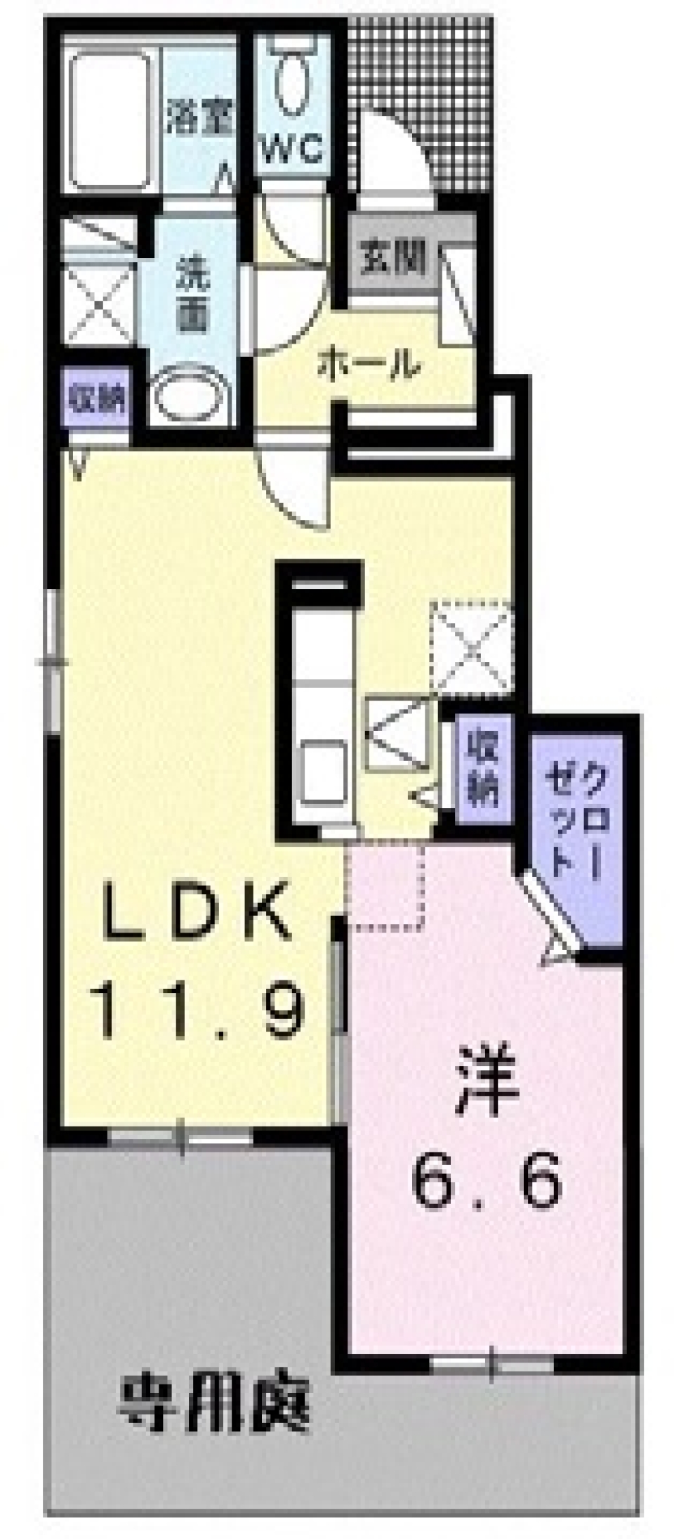 晴れて主役に大抜擢。の間取り図