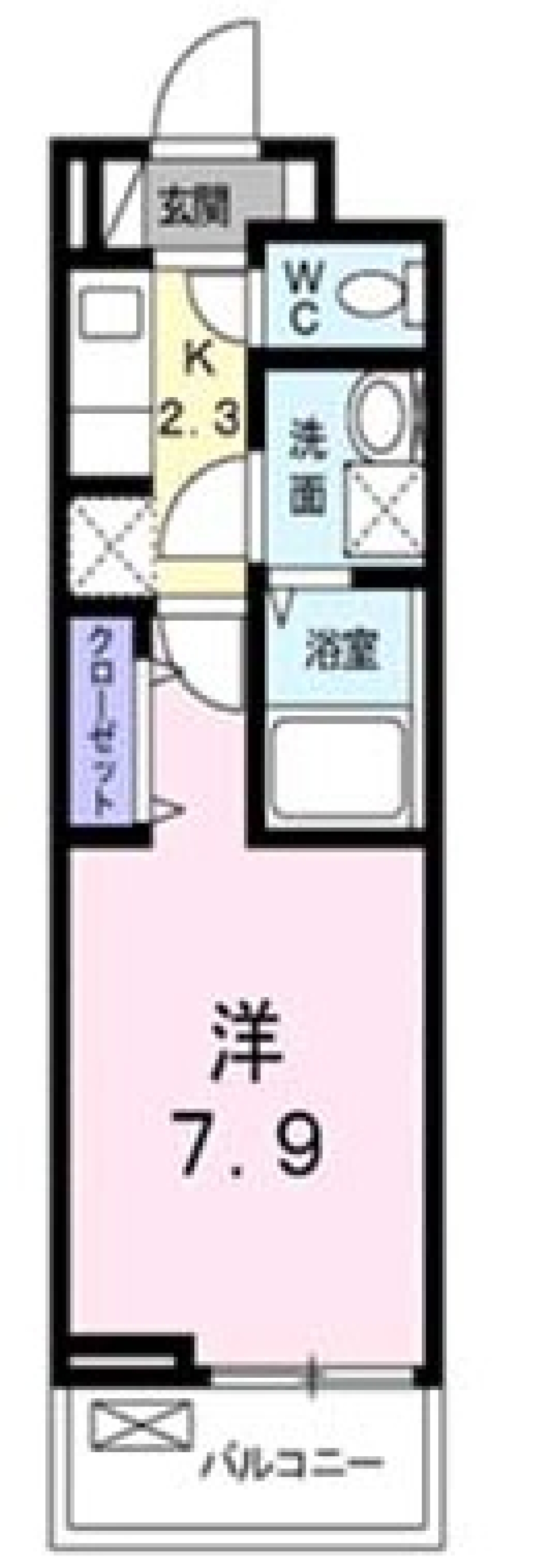 街中住まう夜遊び貴族の間取り図