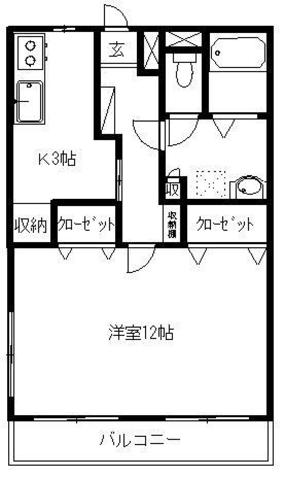 気軽に部屋でHome Partyの間取り図