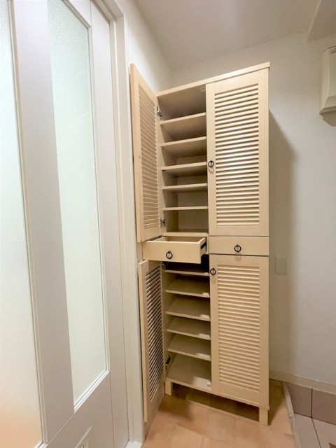 シューズボックスも余裕たっぷり