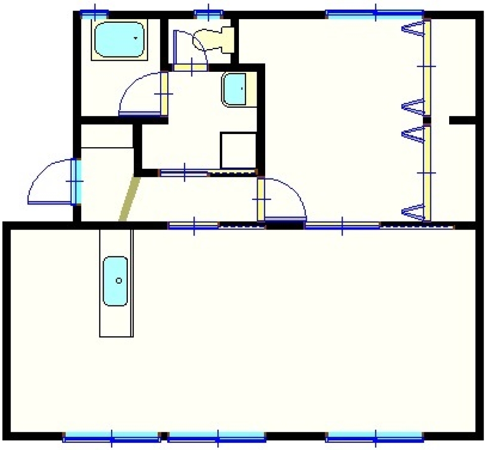 隠れデザインが面白いの間取り図