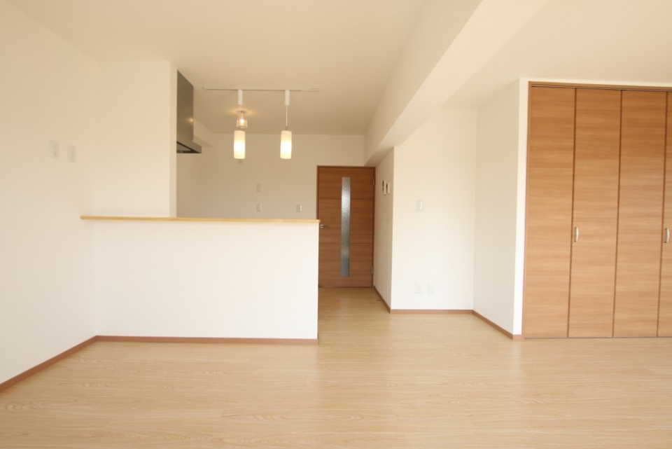 憧れのカウンターキッチン。