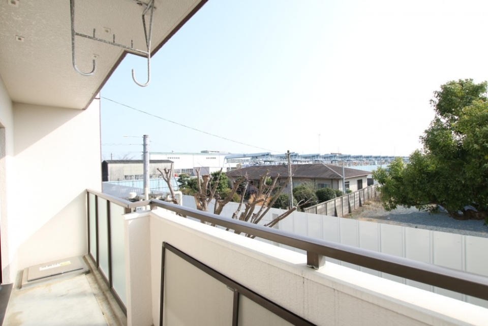 幅6300㎜あるバルコニーからのGOODな眺望！