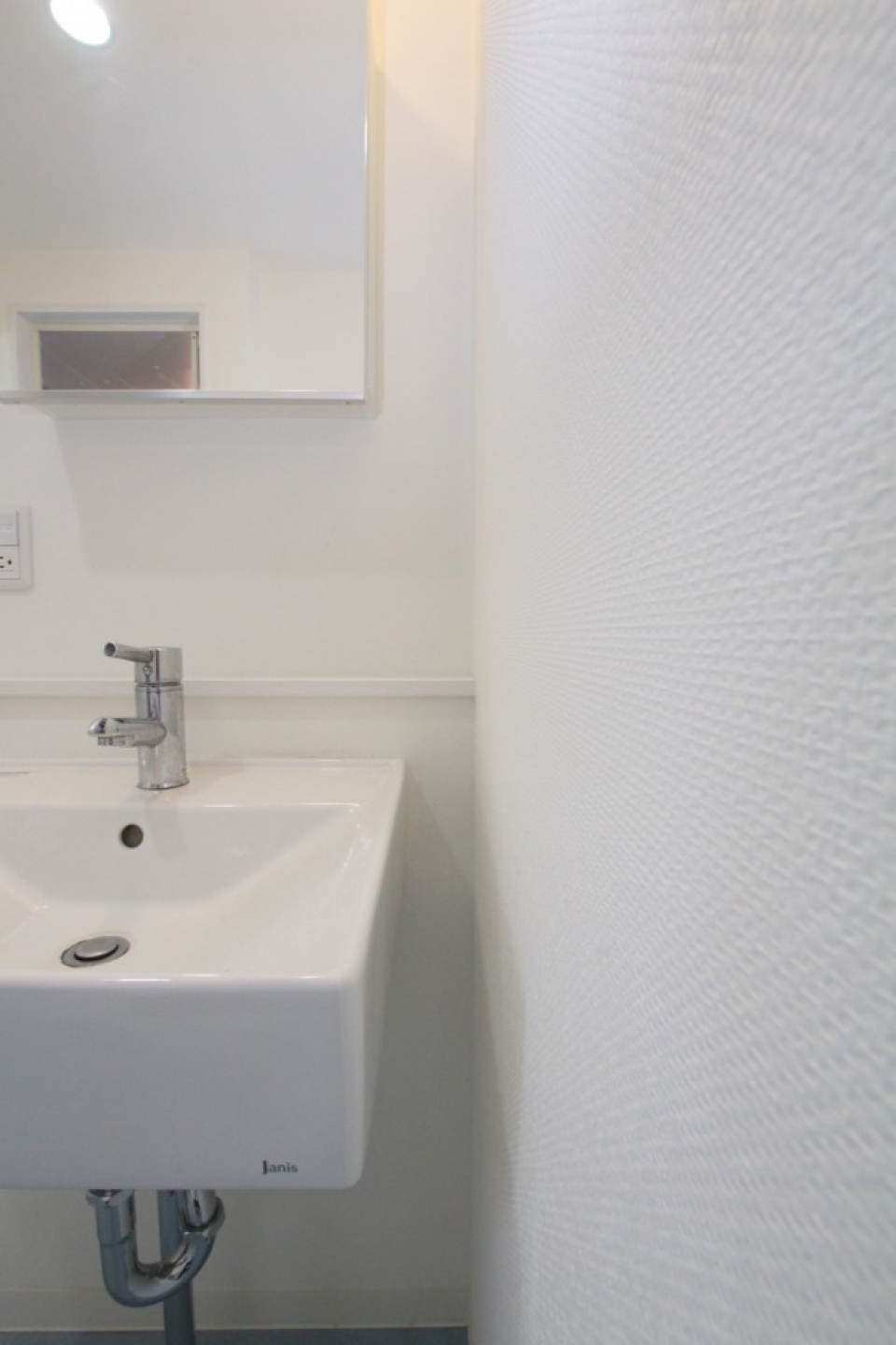 洗面台までスタイリッシュ。