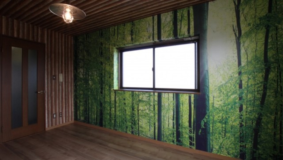 2種のデザインを楽しむお部屋。