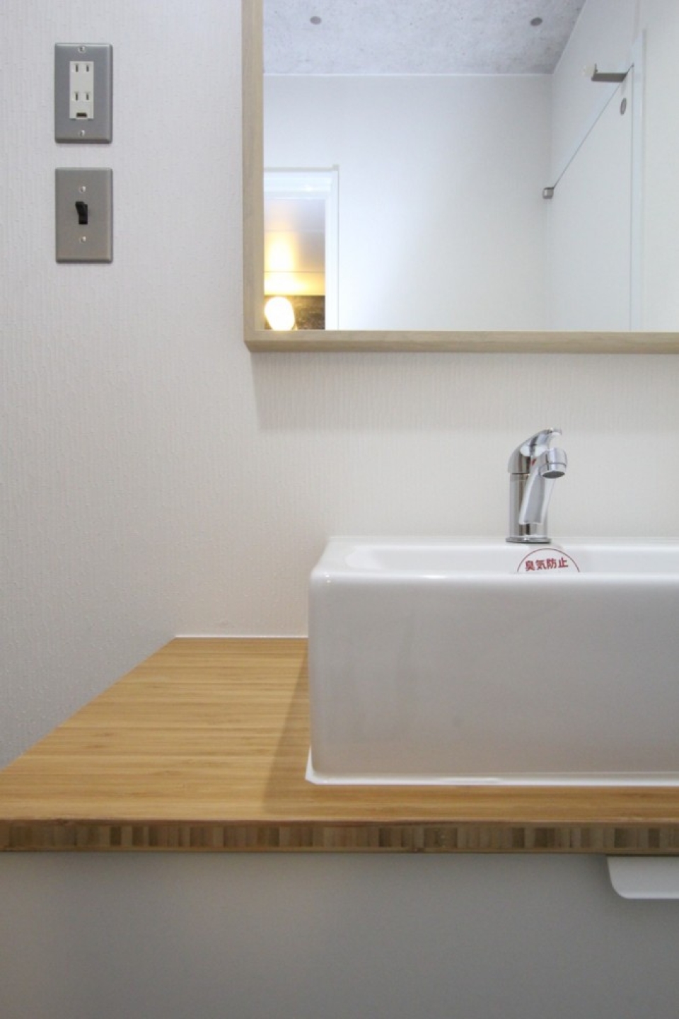 デザイン重視のボウルTypeの洗面台。