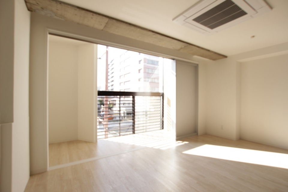 開けるとインルームバルコニー！