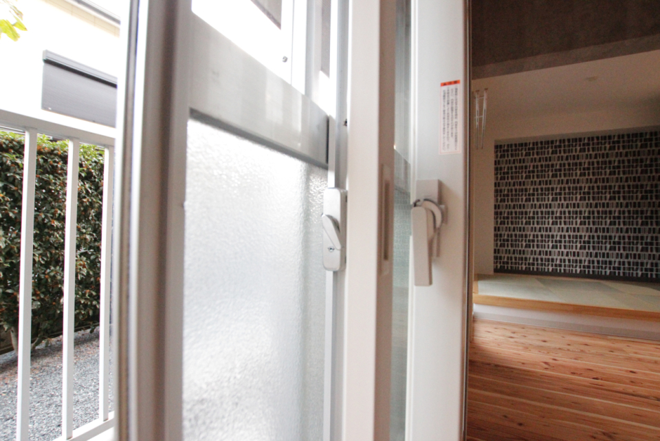 2重窓で断熱性と遮音性をUP！
