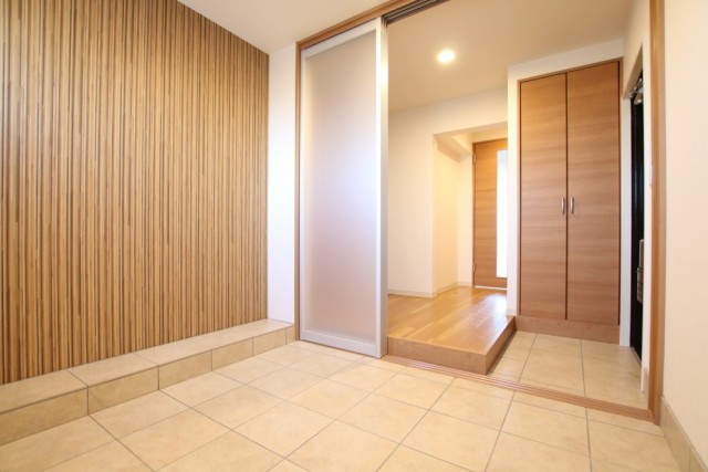 玄関を開けた時の開放感がすごい！