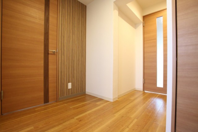 廊下の様子。1階よりも