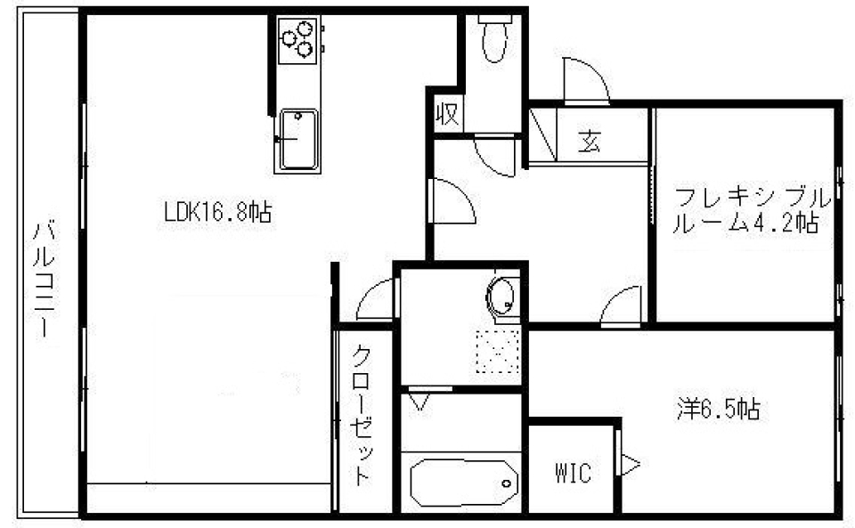 新しい暮らしの自由化宣言。の間取り図