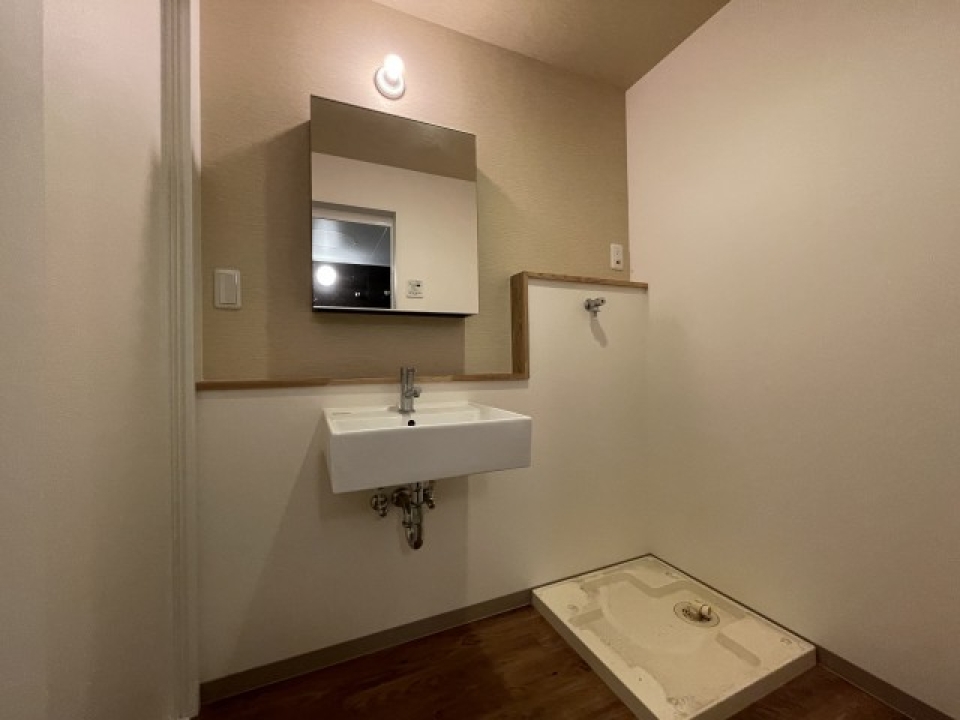 洗面所が可愛いお部屋はいいお部屋です♪