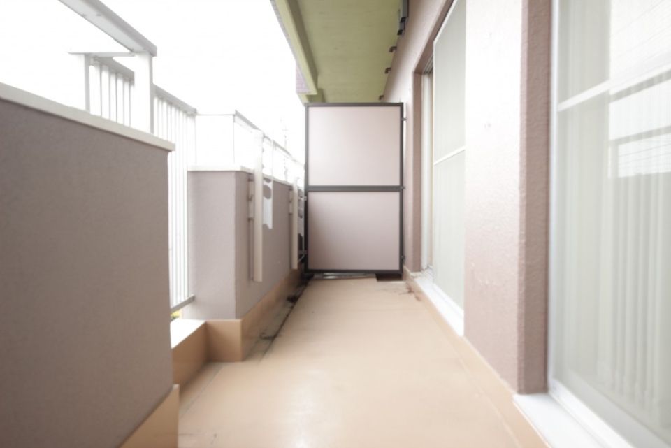 バルコニーの様子。