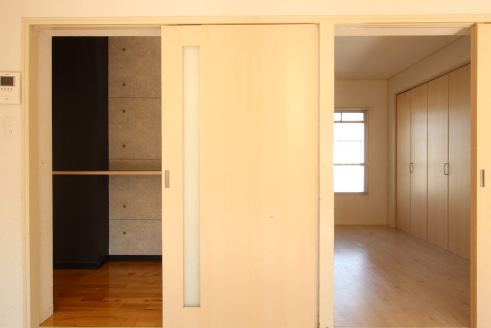 リノベーションを感じる景色。