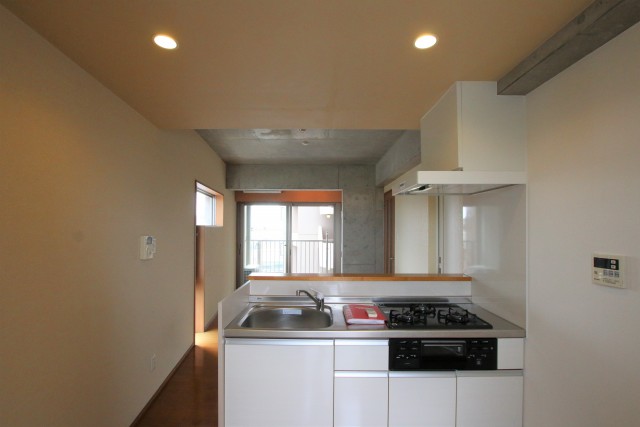 キッチンからの景色