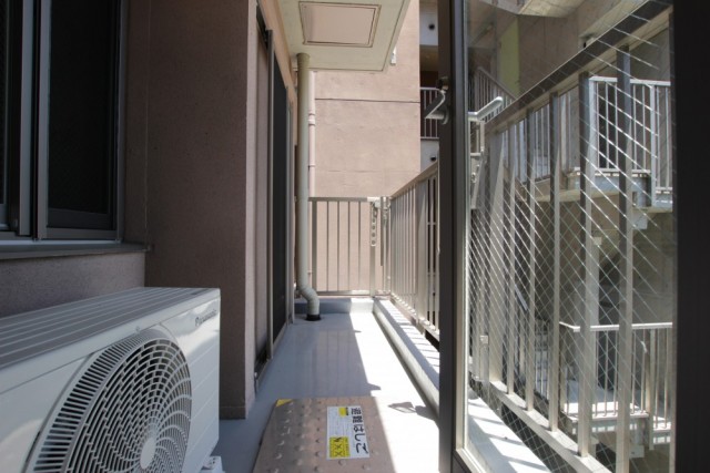 バルコニーに直結します。