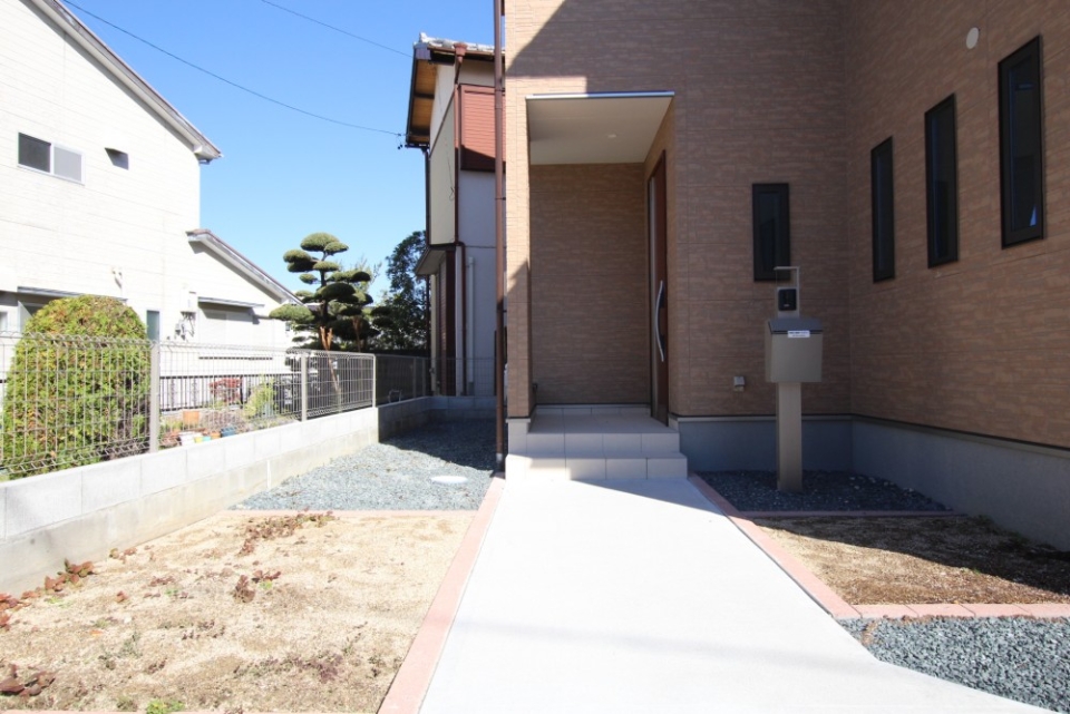 家庭菜園コーナーもあります。