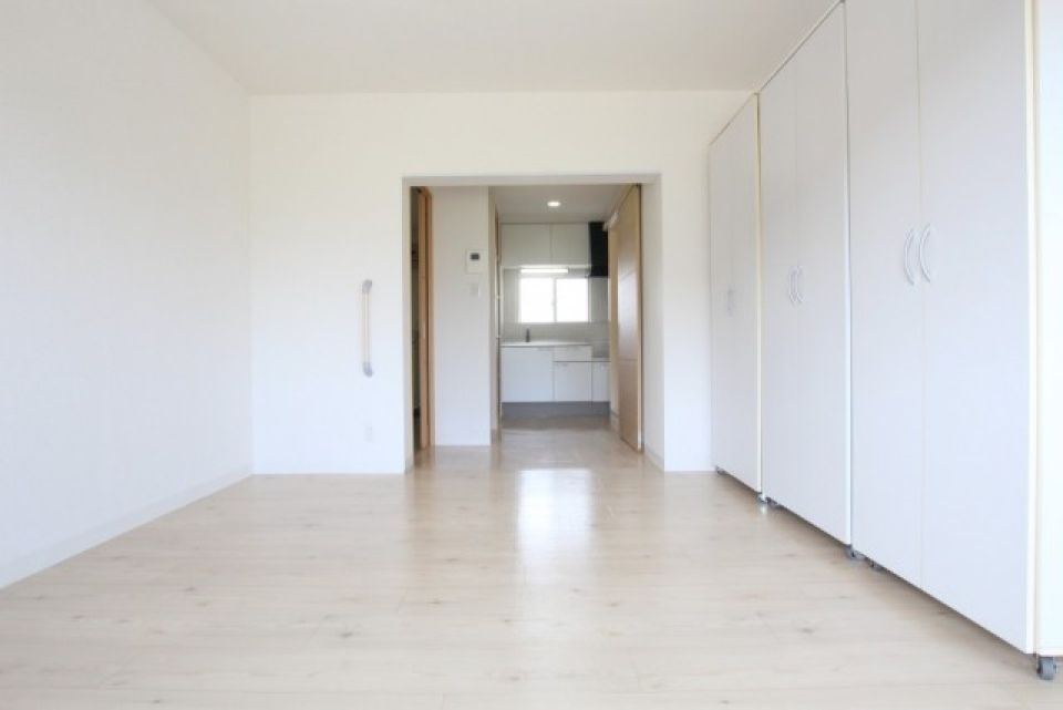 LDKには、クローゼットが３つおいてあります…