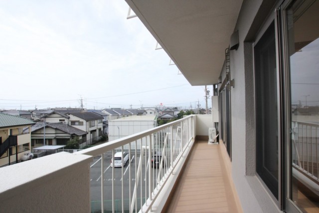 バルコニーの様子